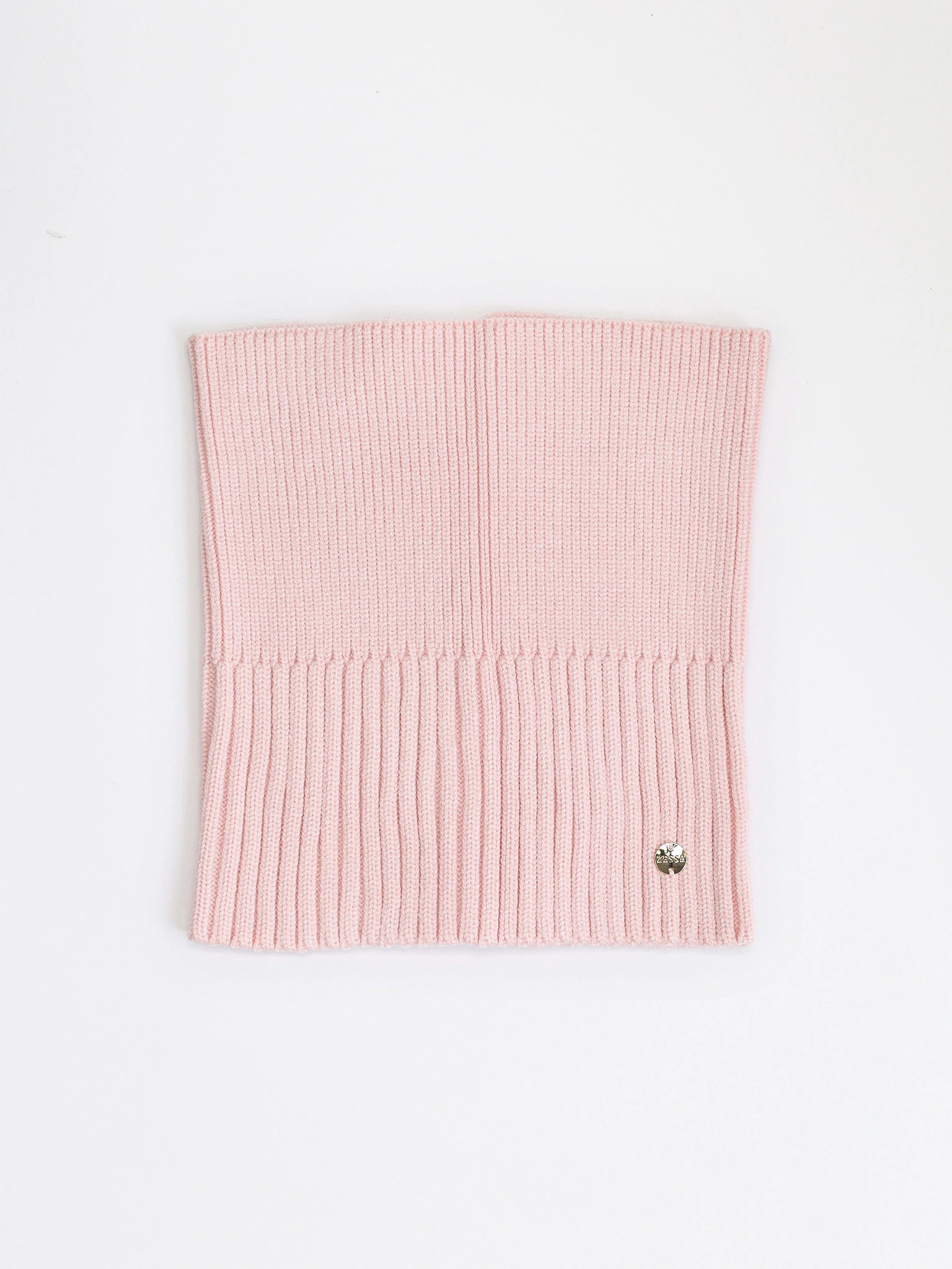 Шарф-снуд голубого цвета